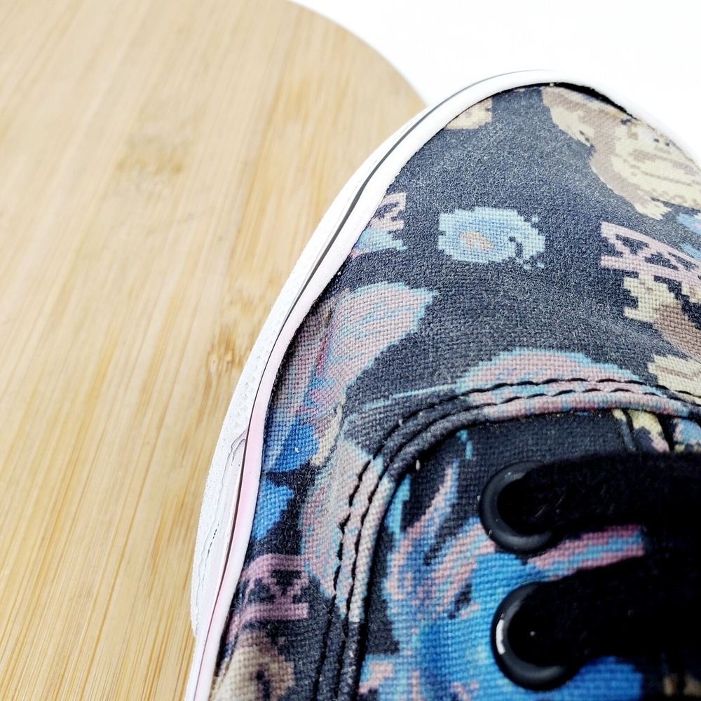 Vans Nintendo Donkey‎ Kong Shoes Womens 8 Low Faded Lace Up Authentic Mens 6.5 - Picture 12 of 16